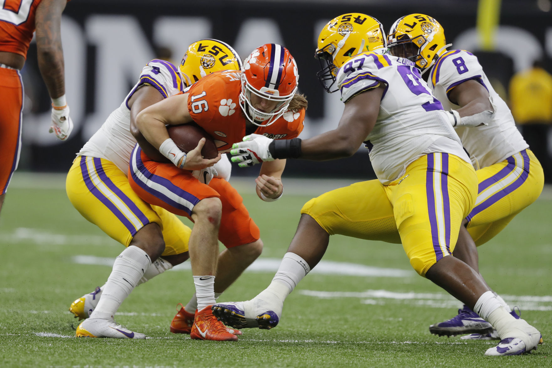 CFP Championship Clemson LSU Football